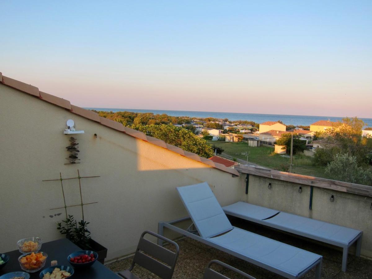 Duplex Terrasse Vue Mer Acces Plage Et Piscine... Фронтиньян Экстерьер фото
